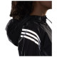 Adidas Γυναικείο αντιανεμικό μπουφάν Run Icons 3-Stripes Hooded Running Windbreaker